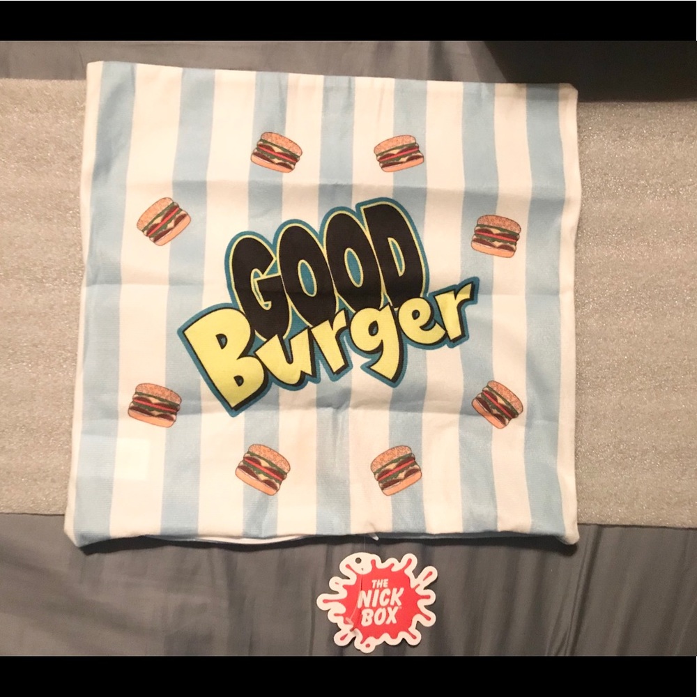 Nickelodeon Good Burger Pillow Case Nick Box Excl